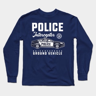 POLICE CAR INTERCEPTOR Long Sleeve T-Shirt